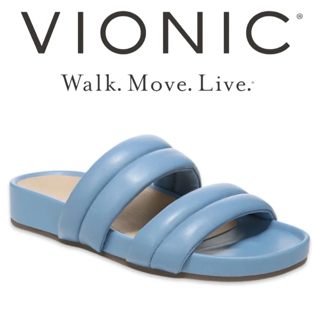 NWOB $110 Vionic Women's Safari Mayla Slide Sandal - Picture 1 of 10